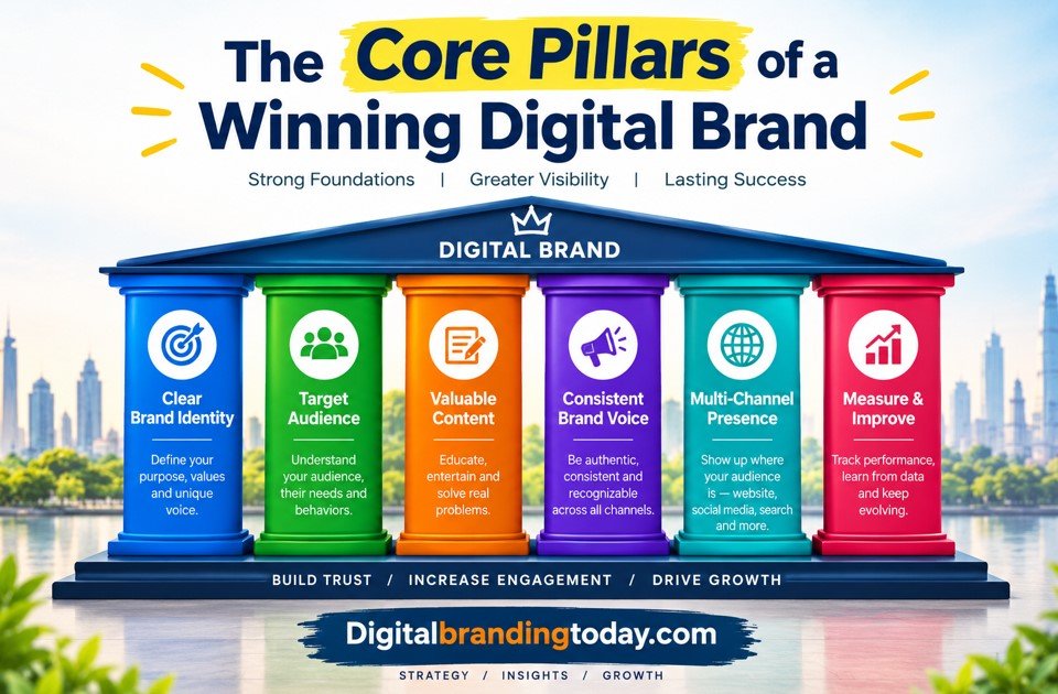 Core Pillars of a Winning Digital Brand